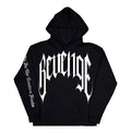 Revenge Sleeve Script Pullover Hoodie