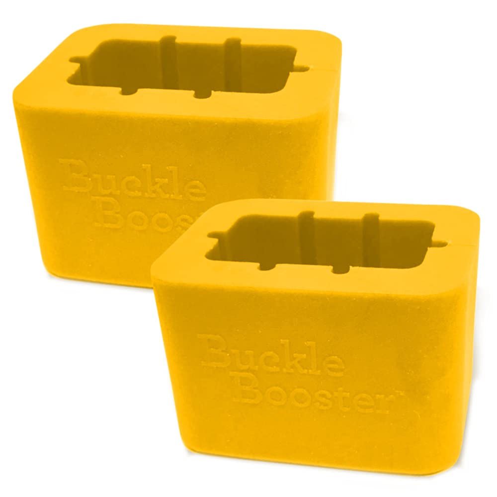 Seat Belt Buckle Booster Yellow BPA Free 2 Z289605
