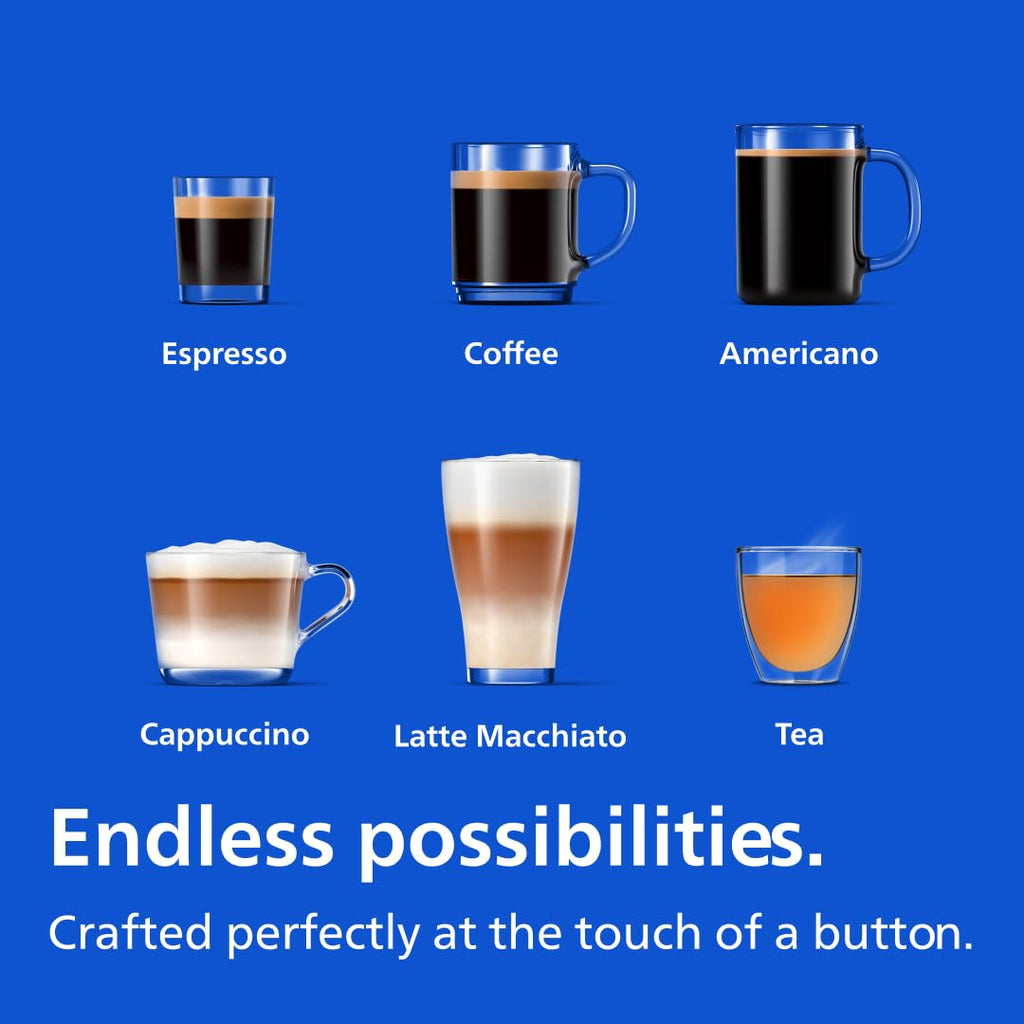 Fully Automatic Espresso Machine with Milk Frother, Black T50168