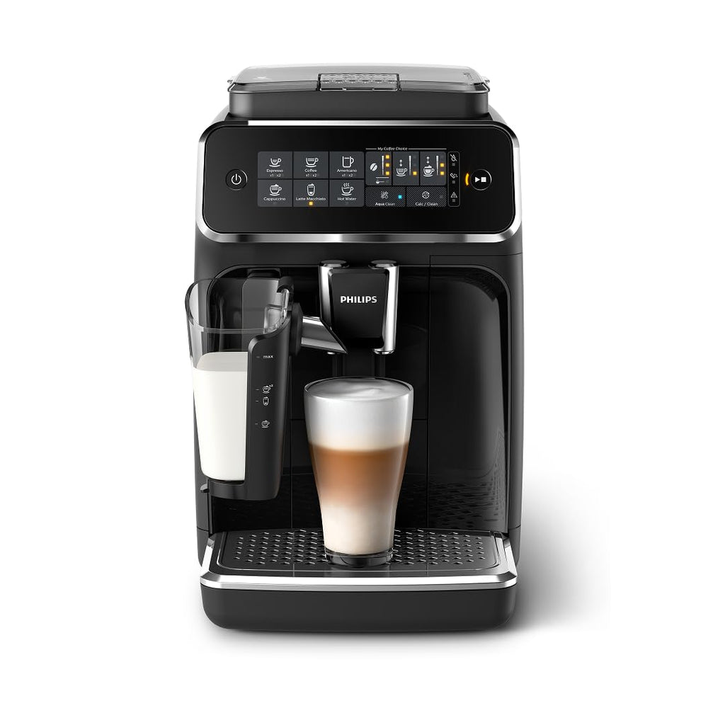 Fully Automatic Espresso Machine with Milk Frother, Black T50168