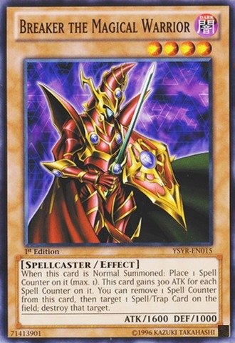 Yu-Gi-Oh! Breaker The Magical Warrior 1st Edition Common U958