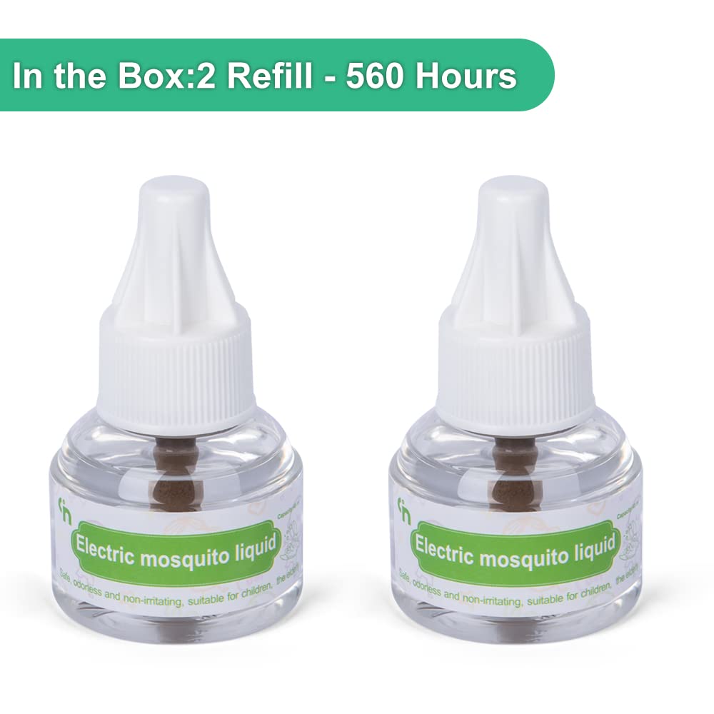 Mosquito Repellent Refills 2-Pack 280 Hr DEET-Free X49632