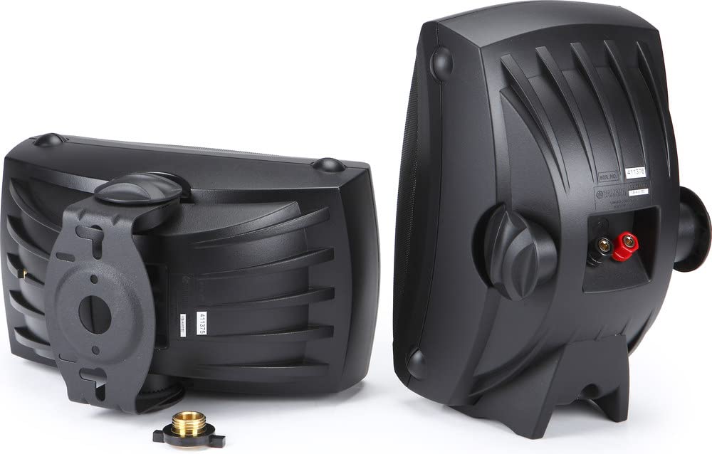 2-Way Indoor/Outdoor Speakers Pair Black I9824