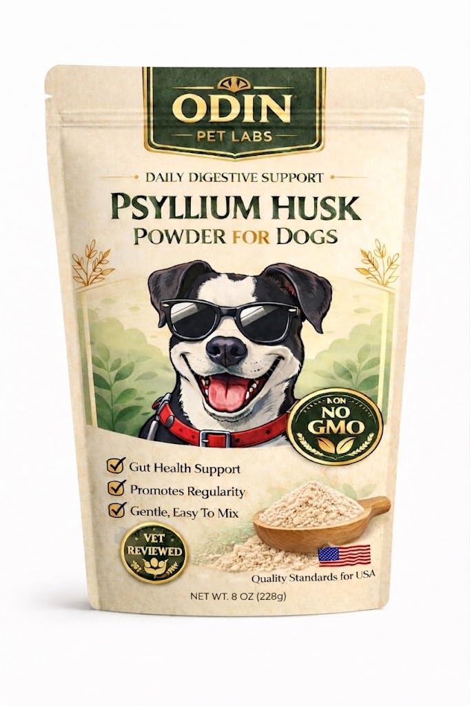 Psyllium Husk Powder for Dogs 9 oz P161