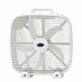 3-Speed Box Fan with Carry Handle, 5 Blades, 20-Inch, White Q880786