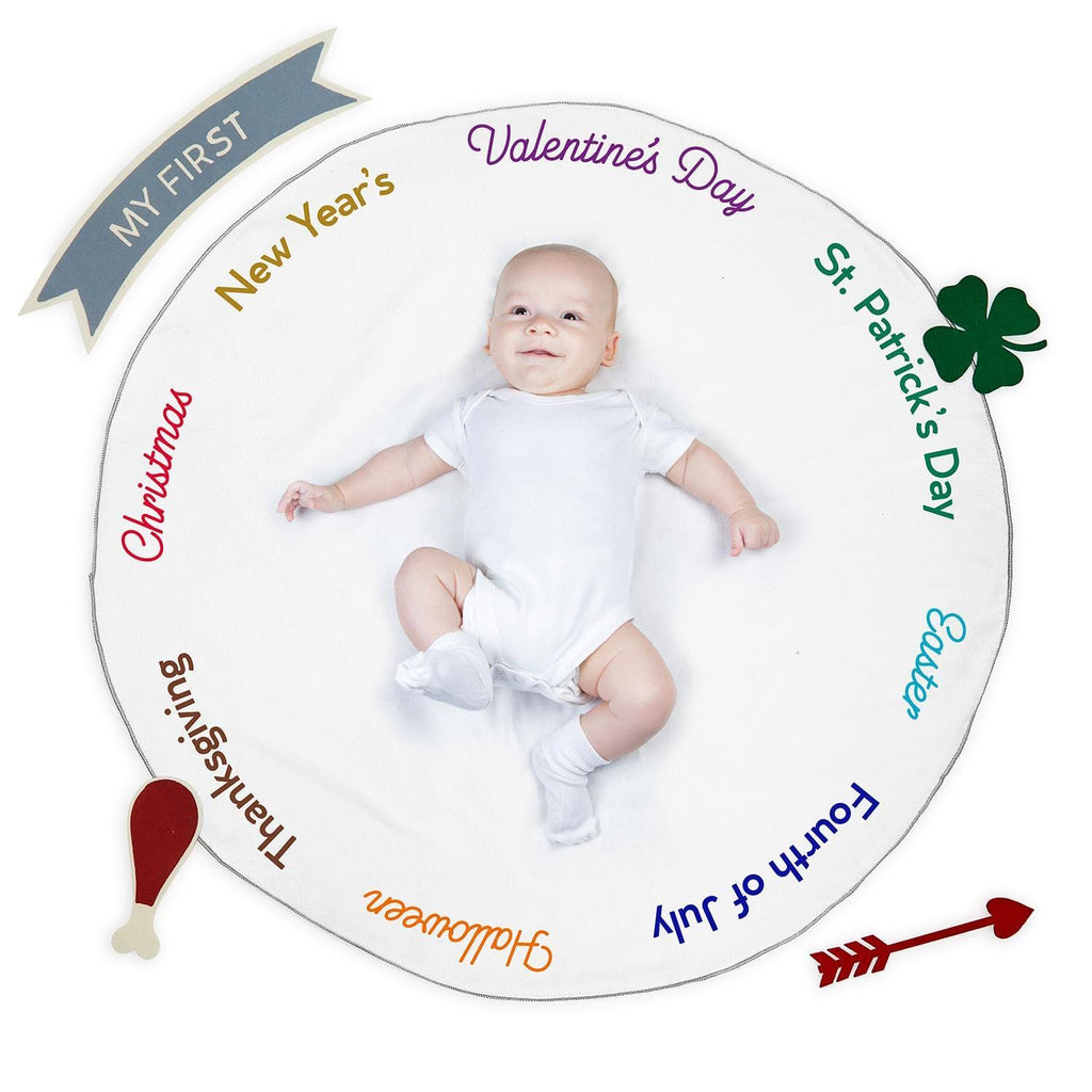 Holiday Milestone Mat/Curtain with Markers Q5177