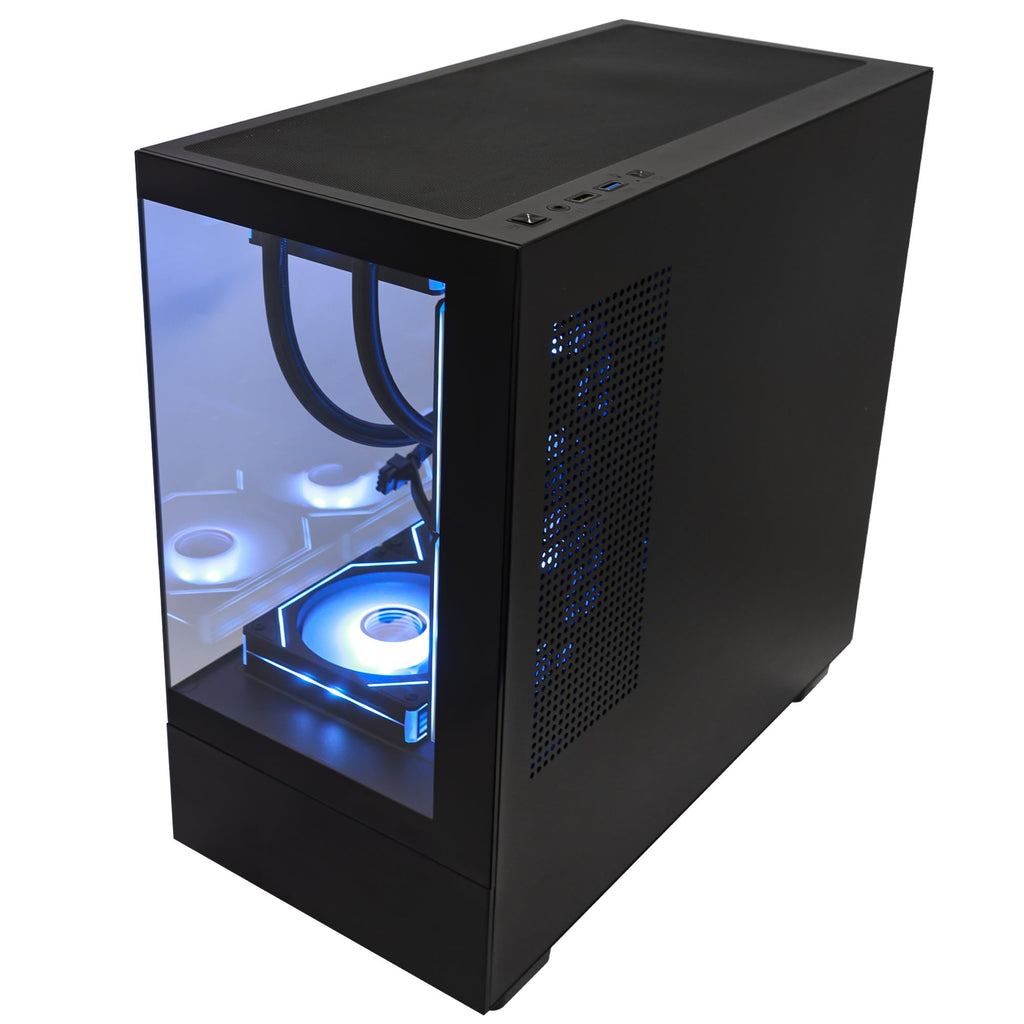 Intel Core i7-13700K RTX 5060 32GB DDR5 1TB SSD Windows 11 Black Desktop Computer Q777241