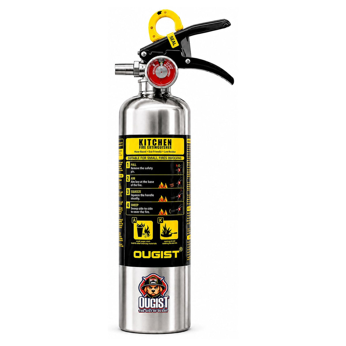 Class K Fire Extinguisher 34 Fl Oz Wet Chemical K125651