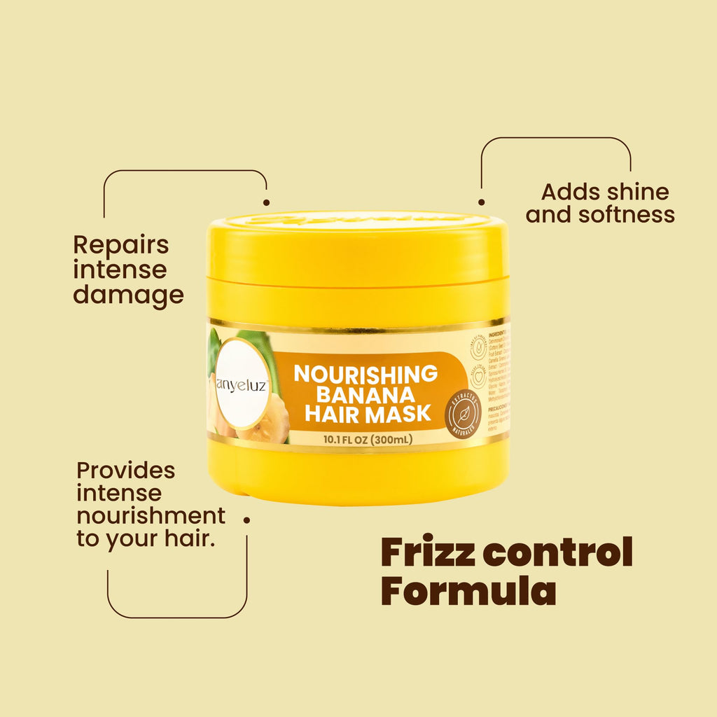 Banana Hair Mask with Banana Extract 10 Oz U960