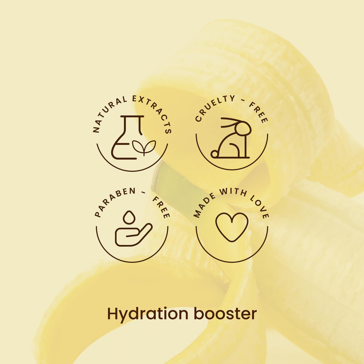 Banana Hair Mask with Banana Extract 10 Oz U960