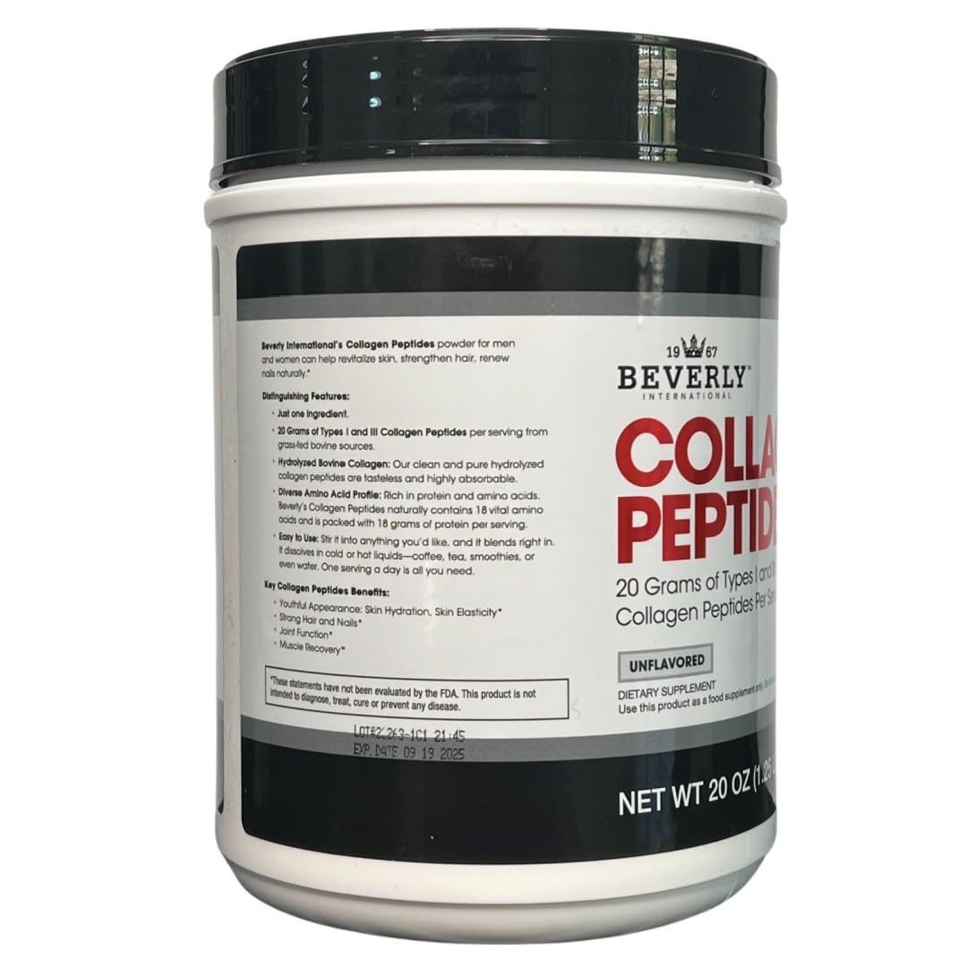 Collagen Peptides Protein Powder Unflavored 20 oz A526086
