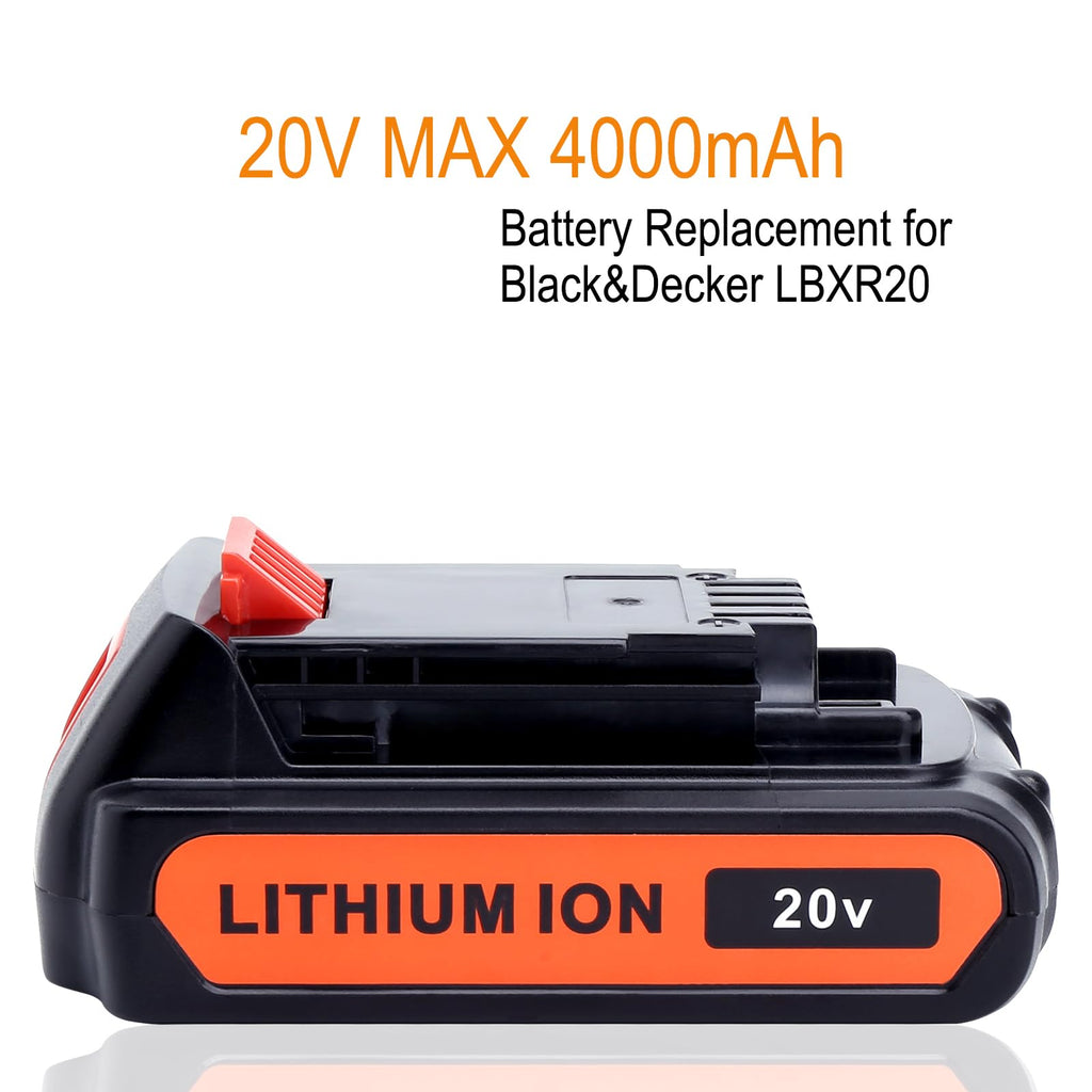 4.0Ah 20V MAX Compatible with Black and Decker Battery R5592