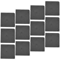Natural Stone Coasters Set 12pcs with Non Slip Bottom R638239