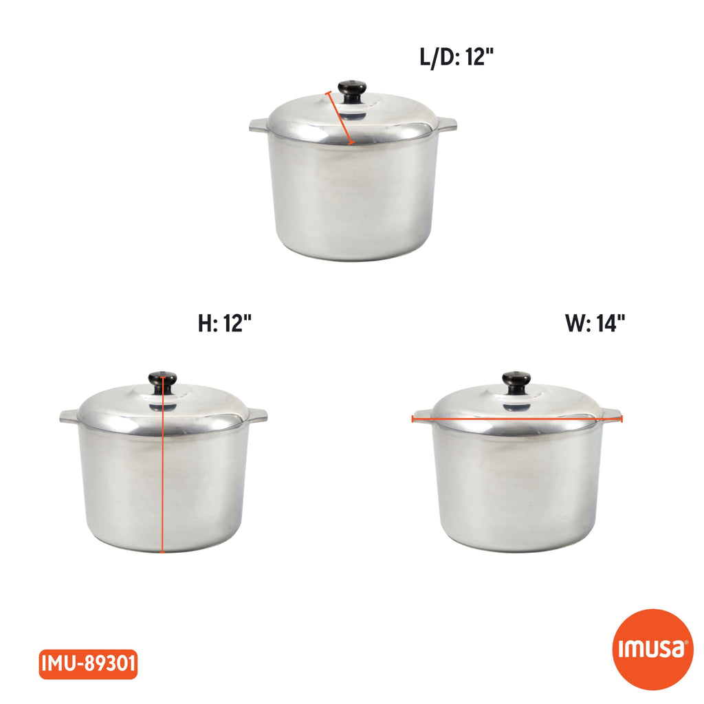 Heavy Duty Aluminum Stock Pot 14 Quart J35547