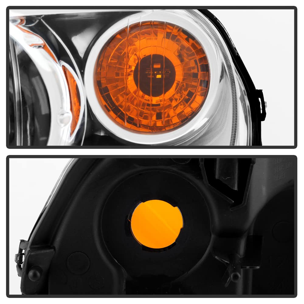 Chrome Headlights Replacement Set Driver + Passenger Side Z140709