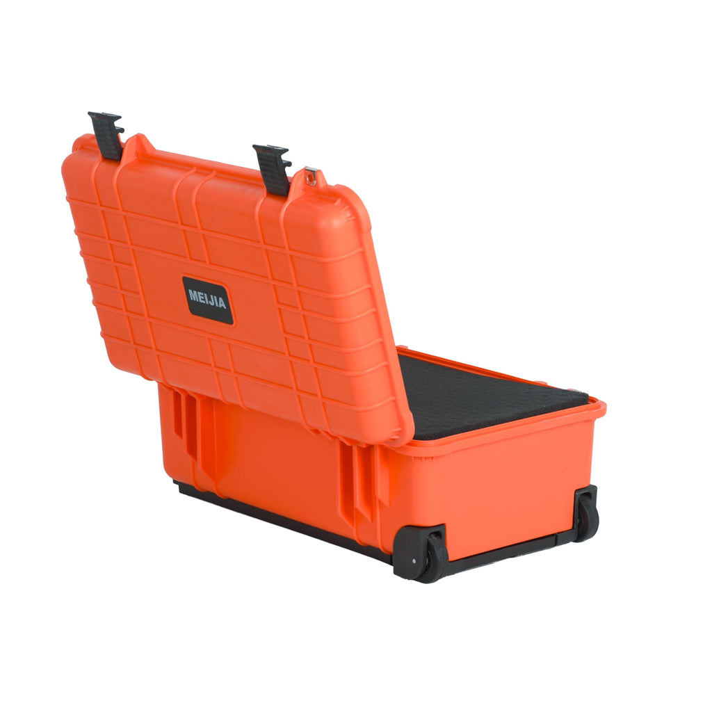Orange Rolling Waterproof Hard Camera Case Q836897