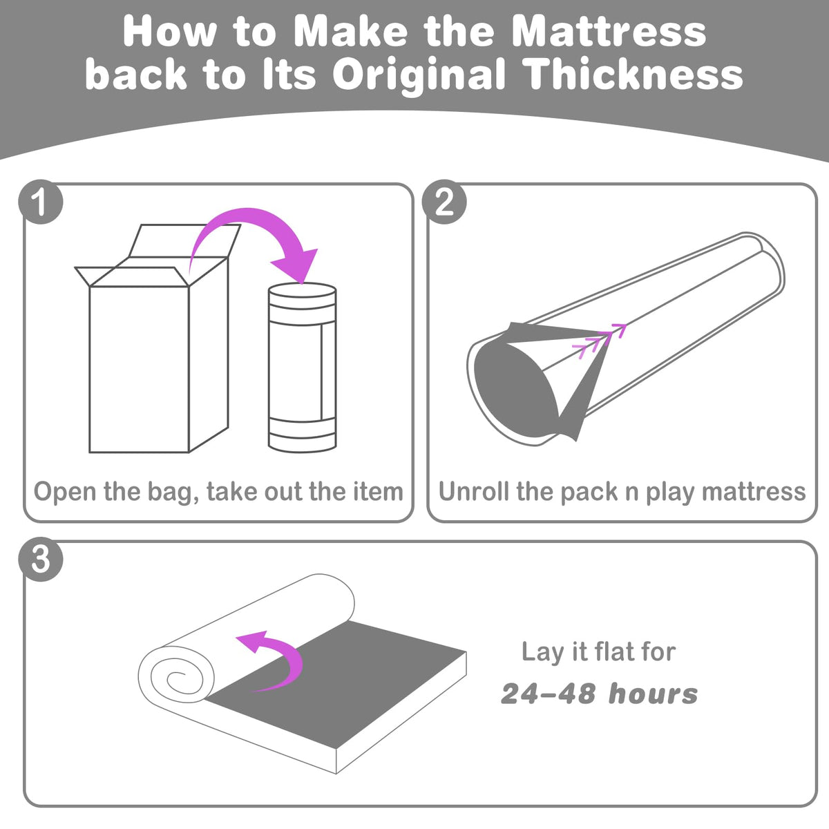 38" x 26" Soft Foam Pack N Play Mattress H52132