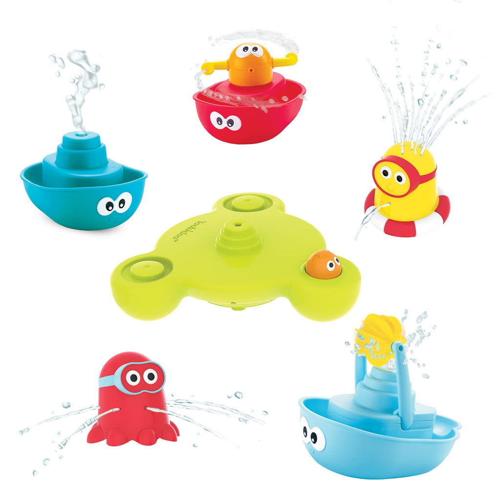 Stackable Baby Bath Toy 7 Moveable Pieces T90450