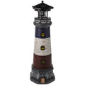 Solar Garden Lighthouse Statue 14.76In Waterproof K45857