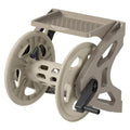 Hard Plastic Wall Mounted Retractable Garden Hose Reel with 200 Feet Hose Capacity S2047