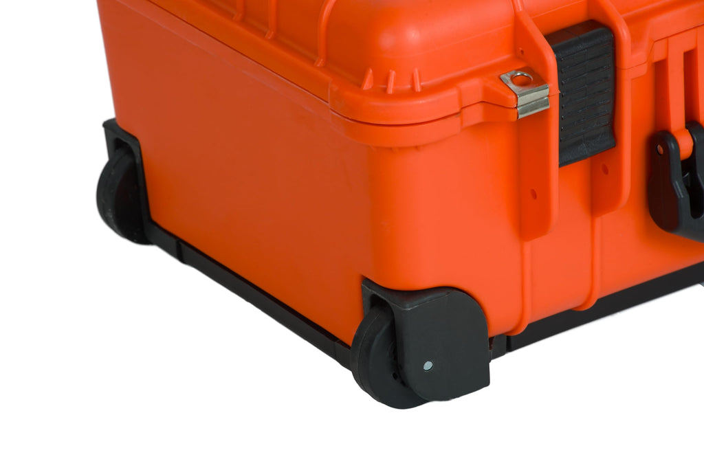 Orange Rolling Waterproof Hard Camera Case Q836897