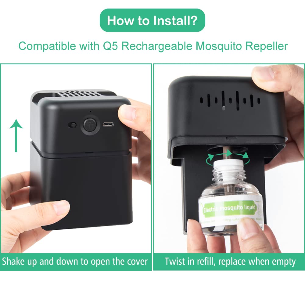 Mosquito Repellent Refills 2-Pack 280 Hr DEET-Free X49632