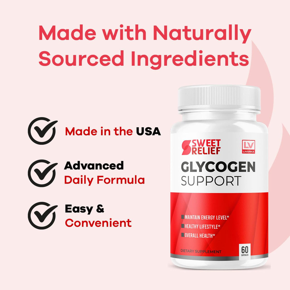 All Natural Formula Capsules, 60 Capsules for 1 Month P683642