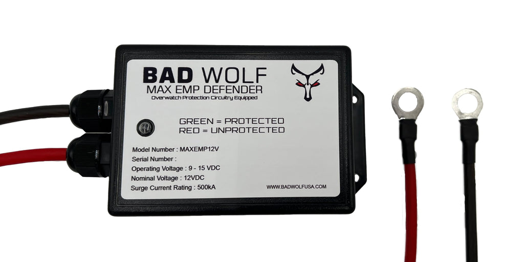 12V 500kA Surge Protector with 8 AWG Wire M722