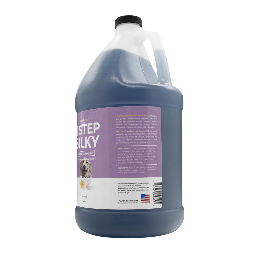 Dog Shampoo and Conditioner 1 Gallon 2 in 1 W52376