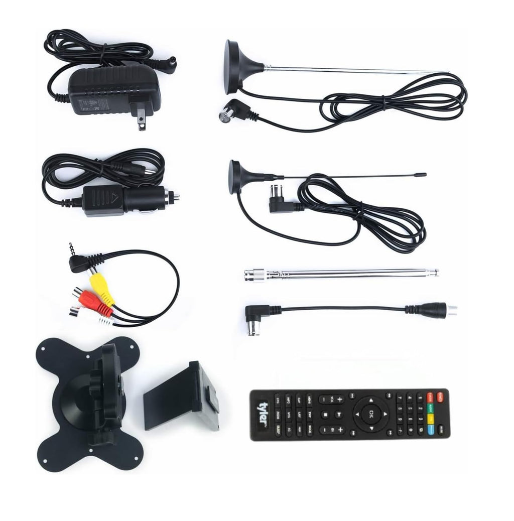 7" Portable LCD TV Rechargeable Battery HD-TV USB HDMI S3562