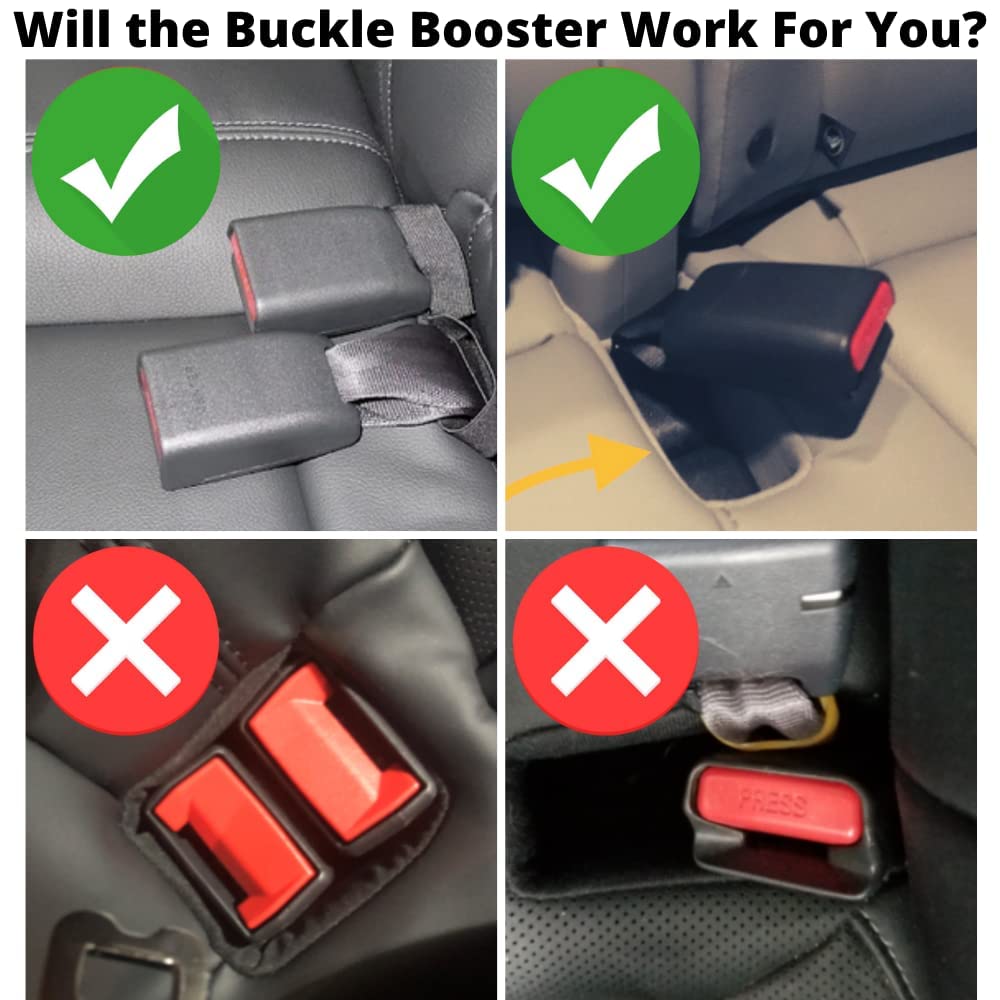 Seat Belt Buckle Booster Yellow BPA Free 2 Z289605
