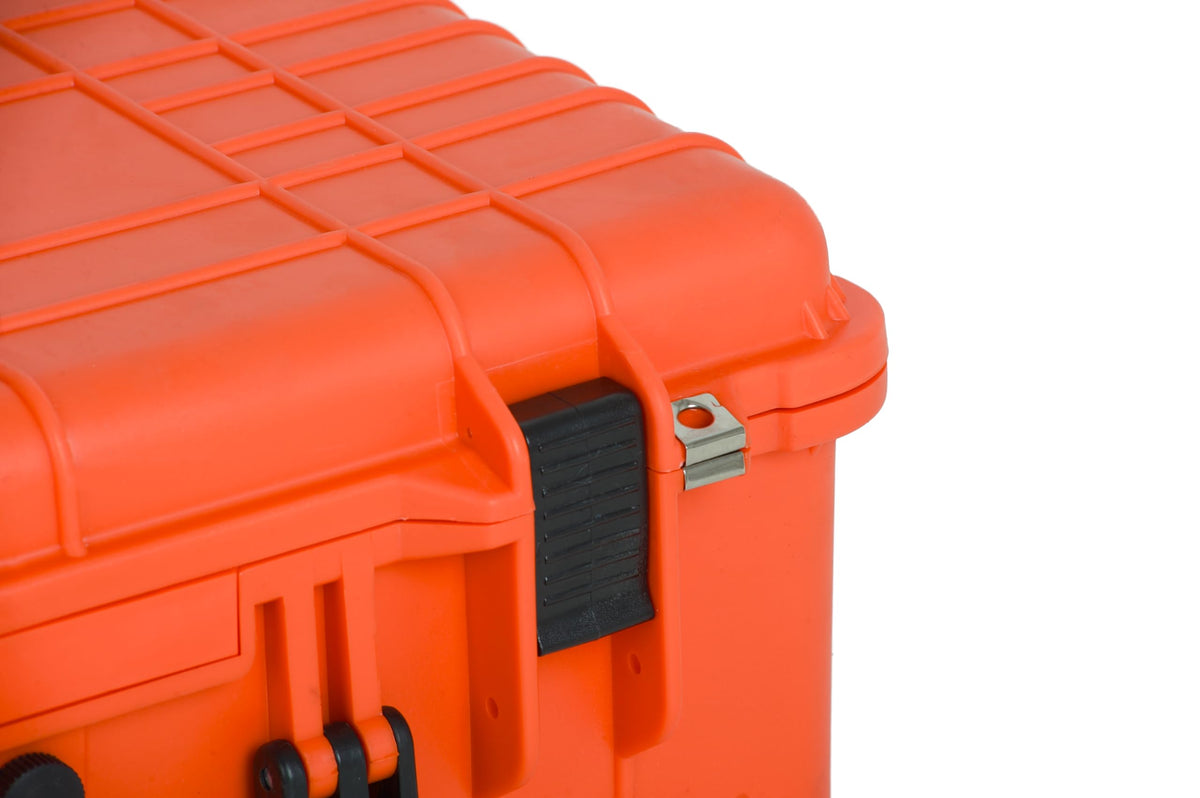 Orange Rolling Waterproof Hard Camera Case Q836897