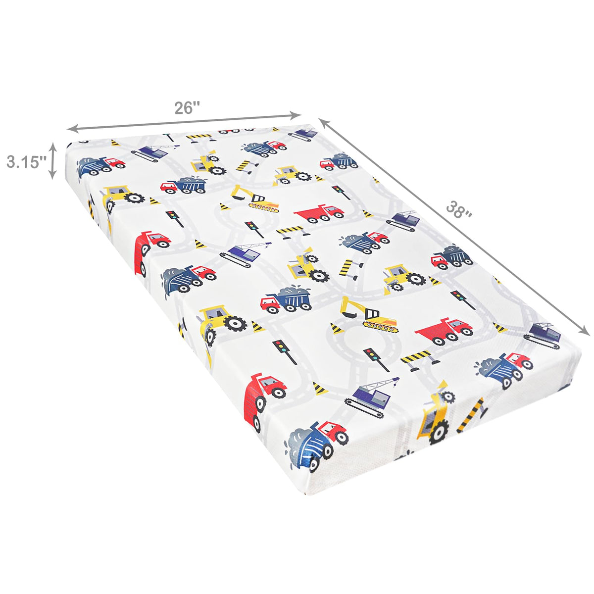 38" x 26" Soft Foam Pack N Play Mattress H52132