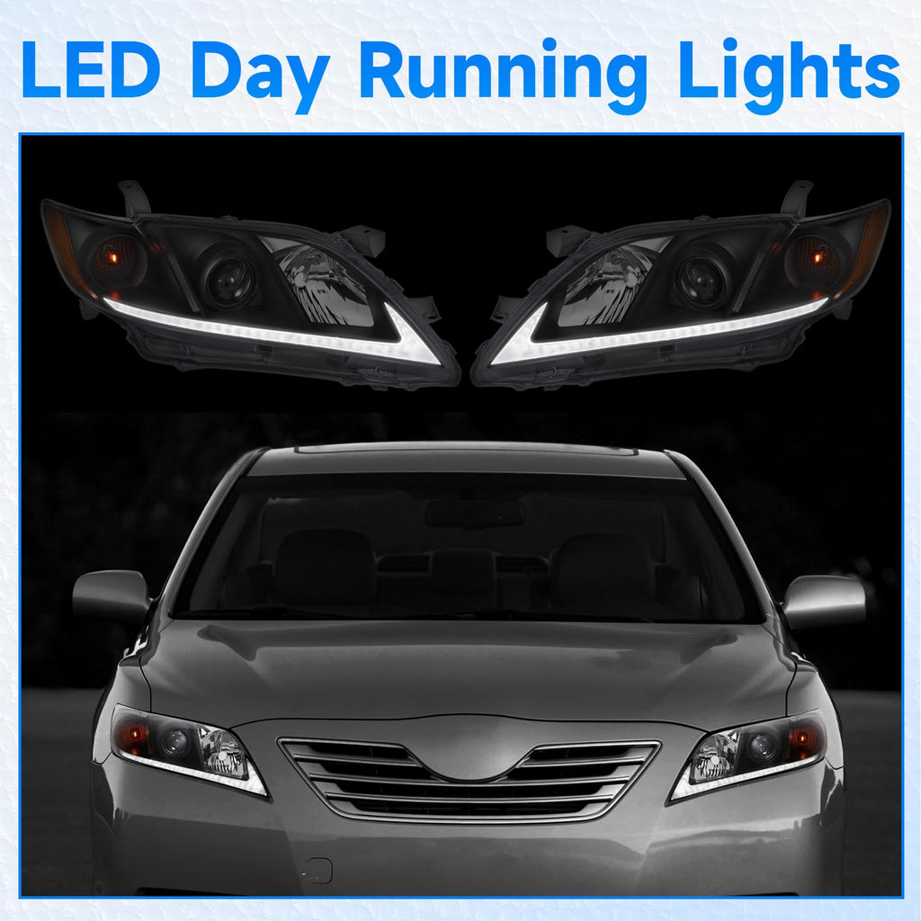 LED DRL Headlight Assembly Pair R828452