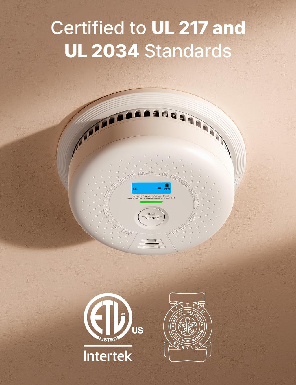 Smoke and Carbon Monoxide Detector 3-Pack Y2131