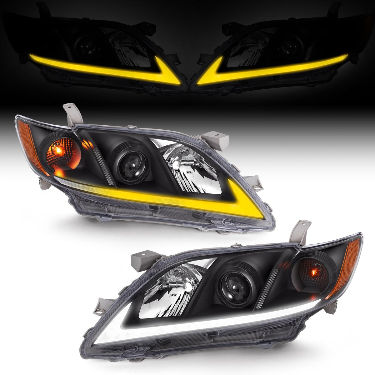 LED DRL Headlight Assembly Pair R828452