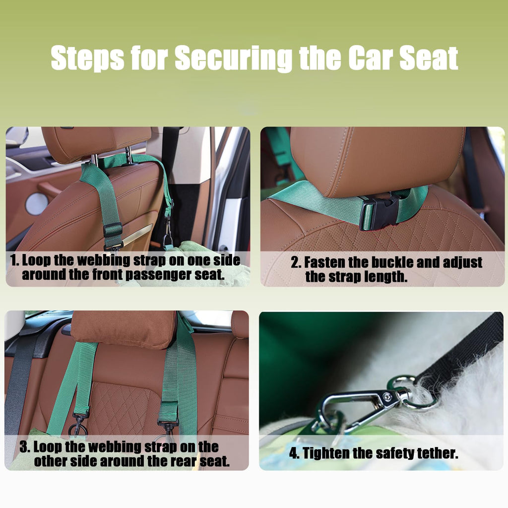 2-in-1 Dog Car Seat S455