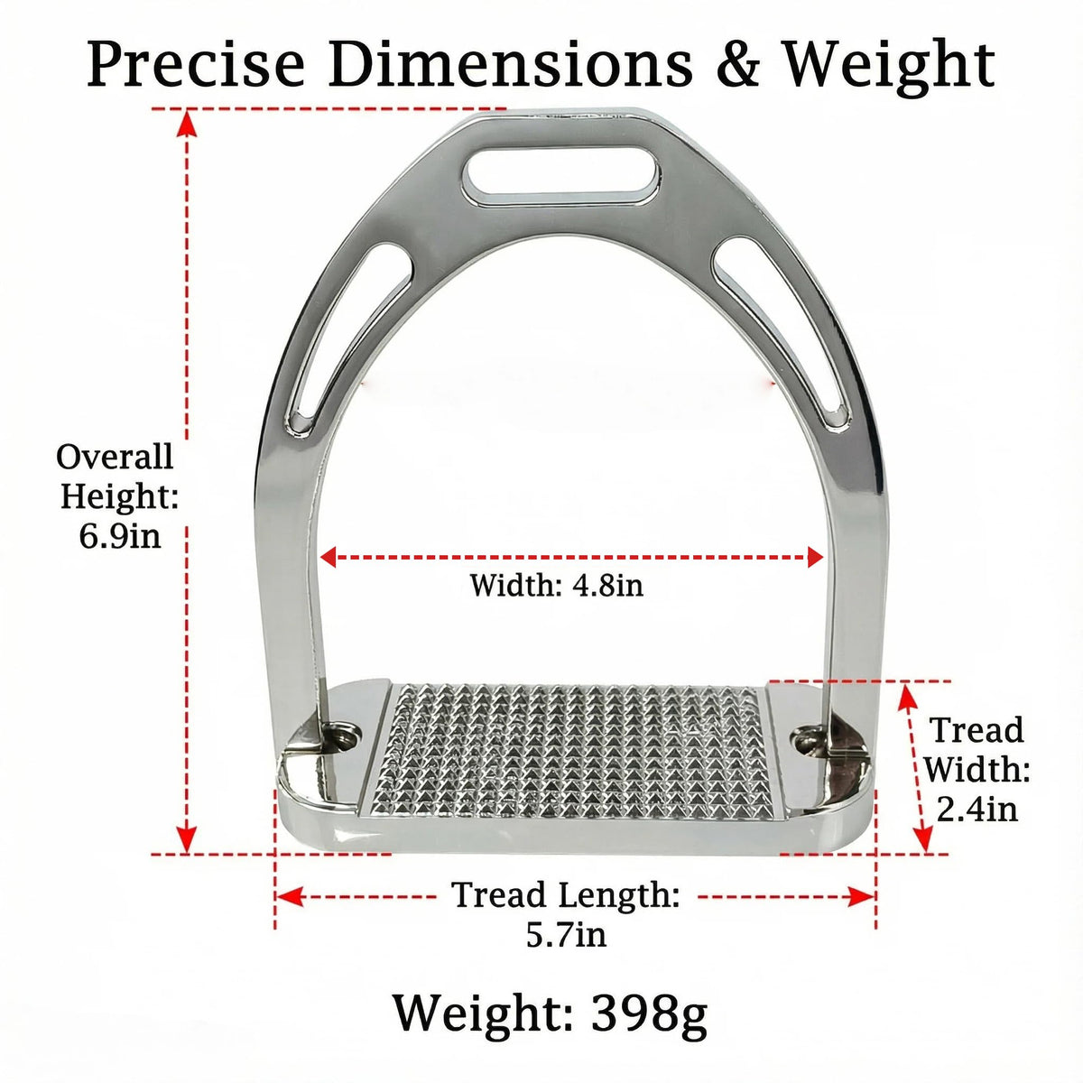 Lightweight English Stirrups M142