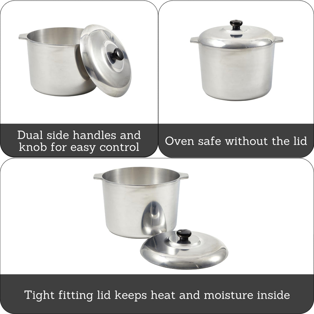 Heavy Duty Aluminum Stock Pot 14 Quart J35547