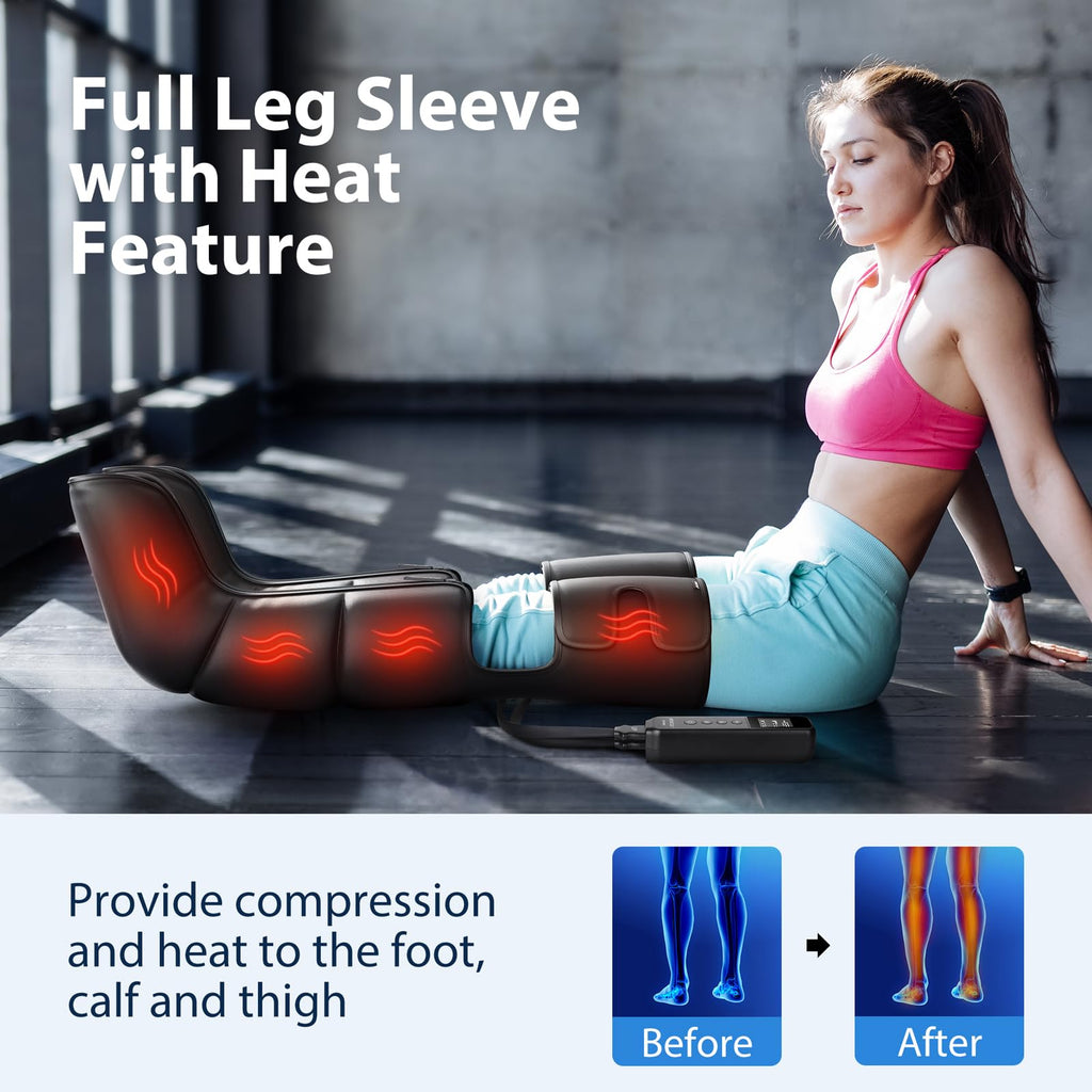 Leg Massager with Heat and Air Compression X502848