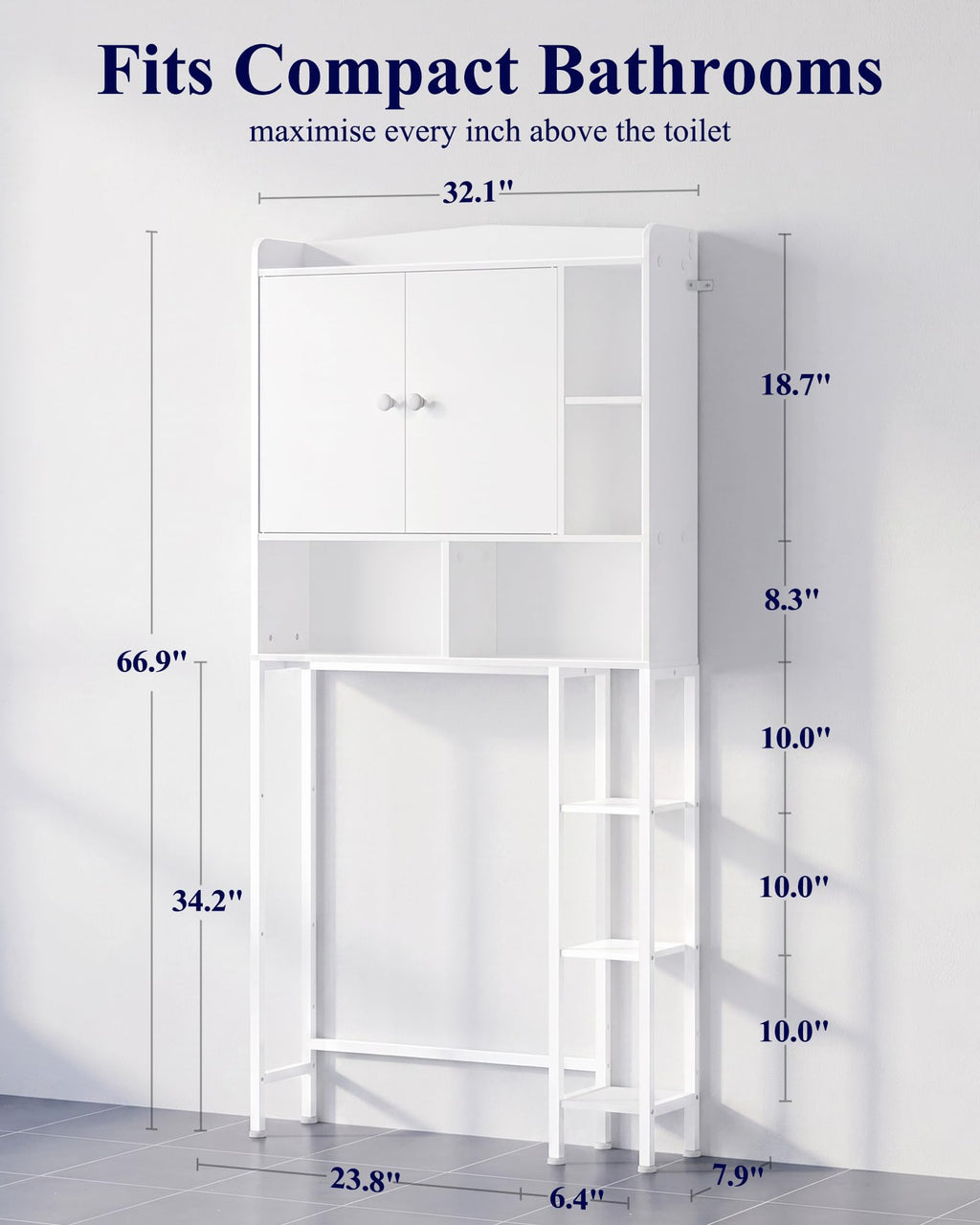 Over Toilet Storage Cabinet Q725