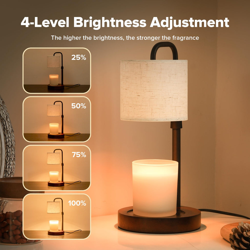 Dimmable Candle Warmer Lamp with Timer S70557