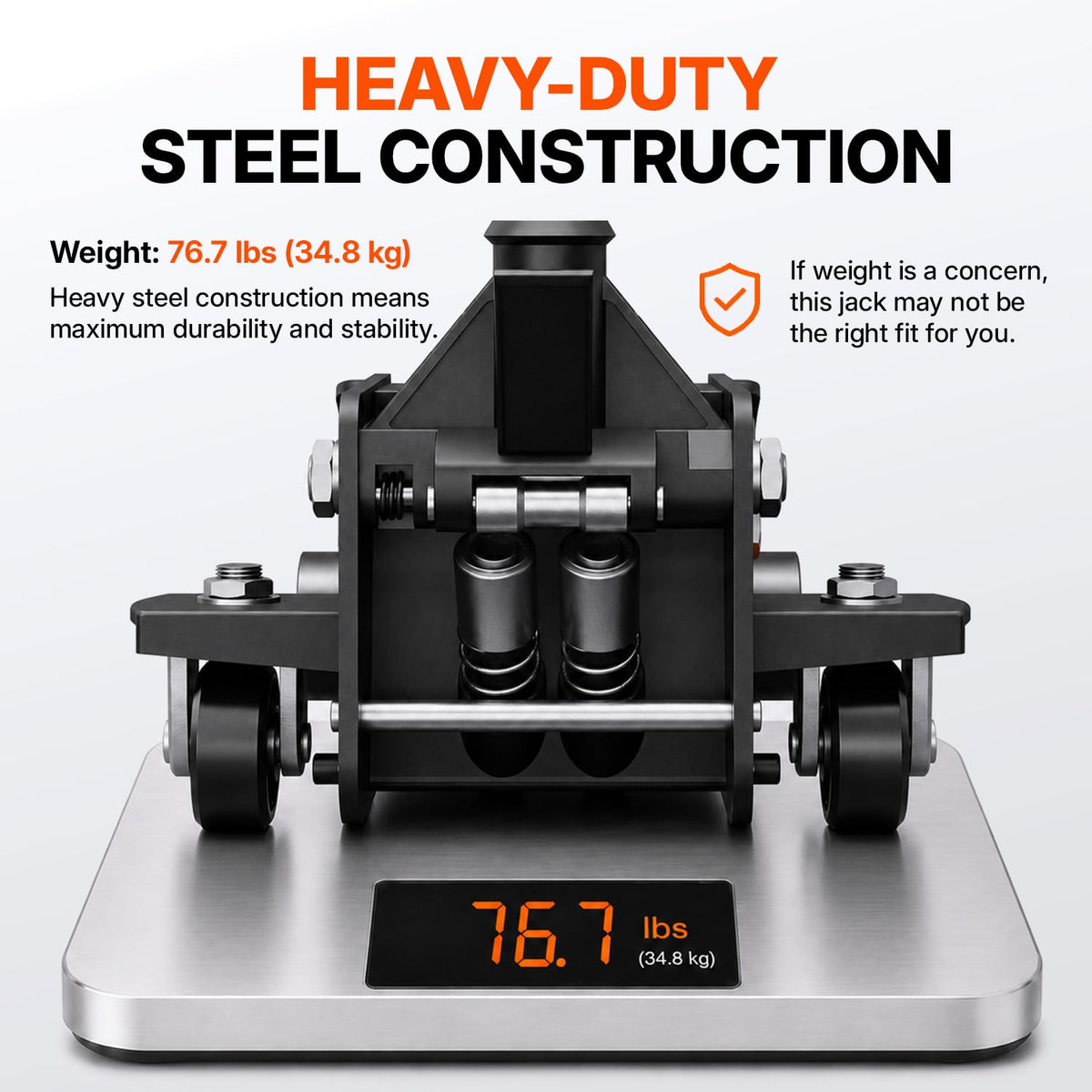 3 Ton Low Profile Hydraulic Steel Floor Jack U9252