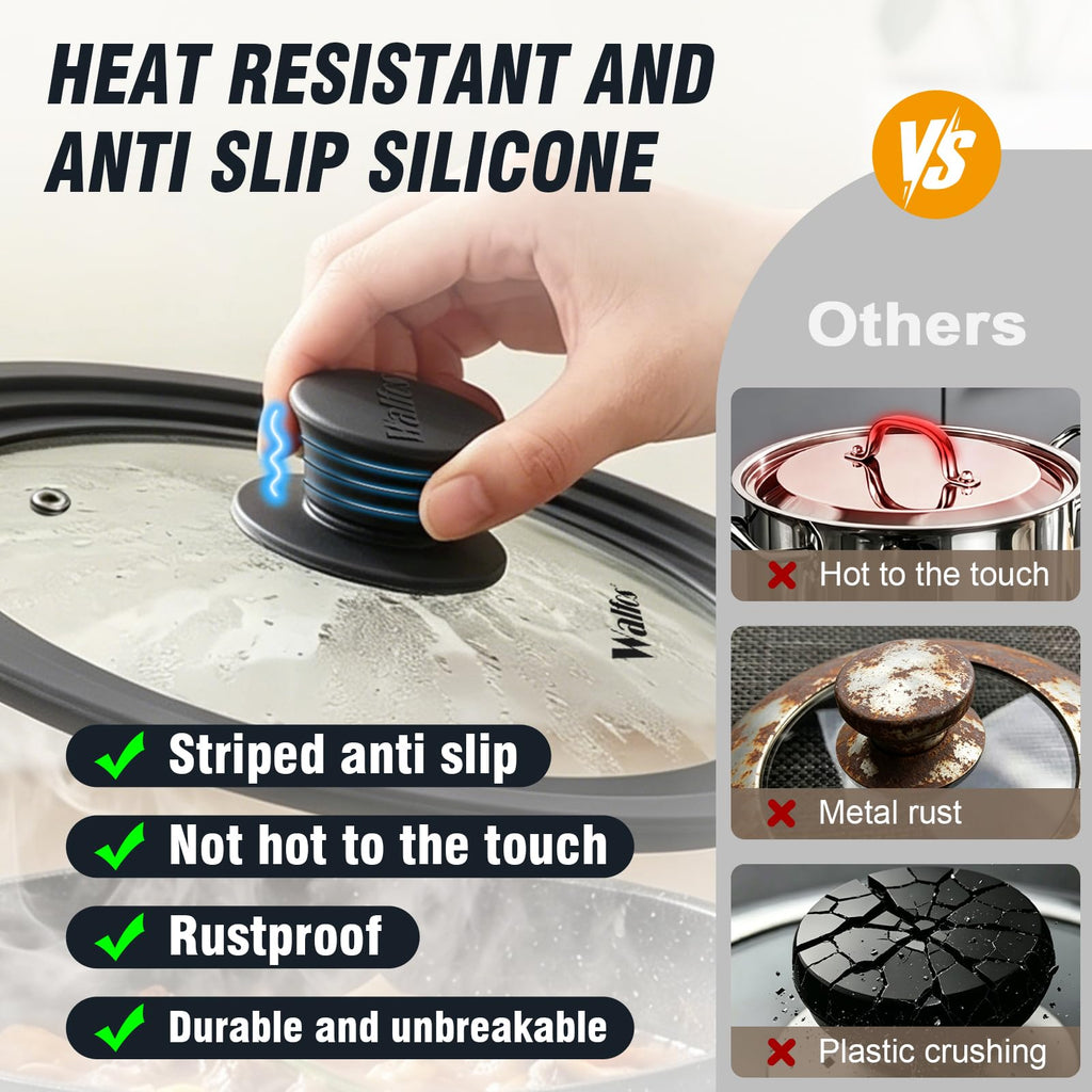 Tempered Glass Universal Lid for Pots, Pans and Skillets B7269