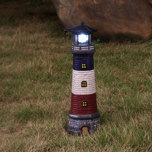 15 Inch Waterproof Rotating LED Lighthouse Lamp L345