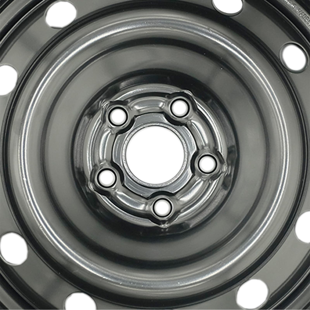 16" Steel Wheel Black Finish E996