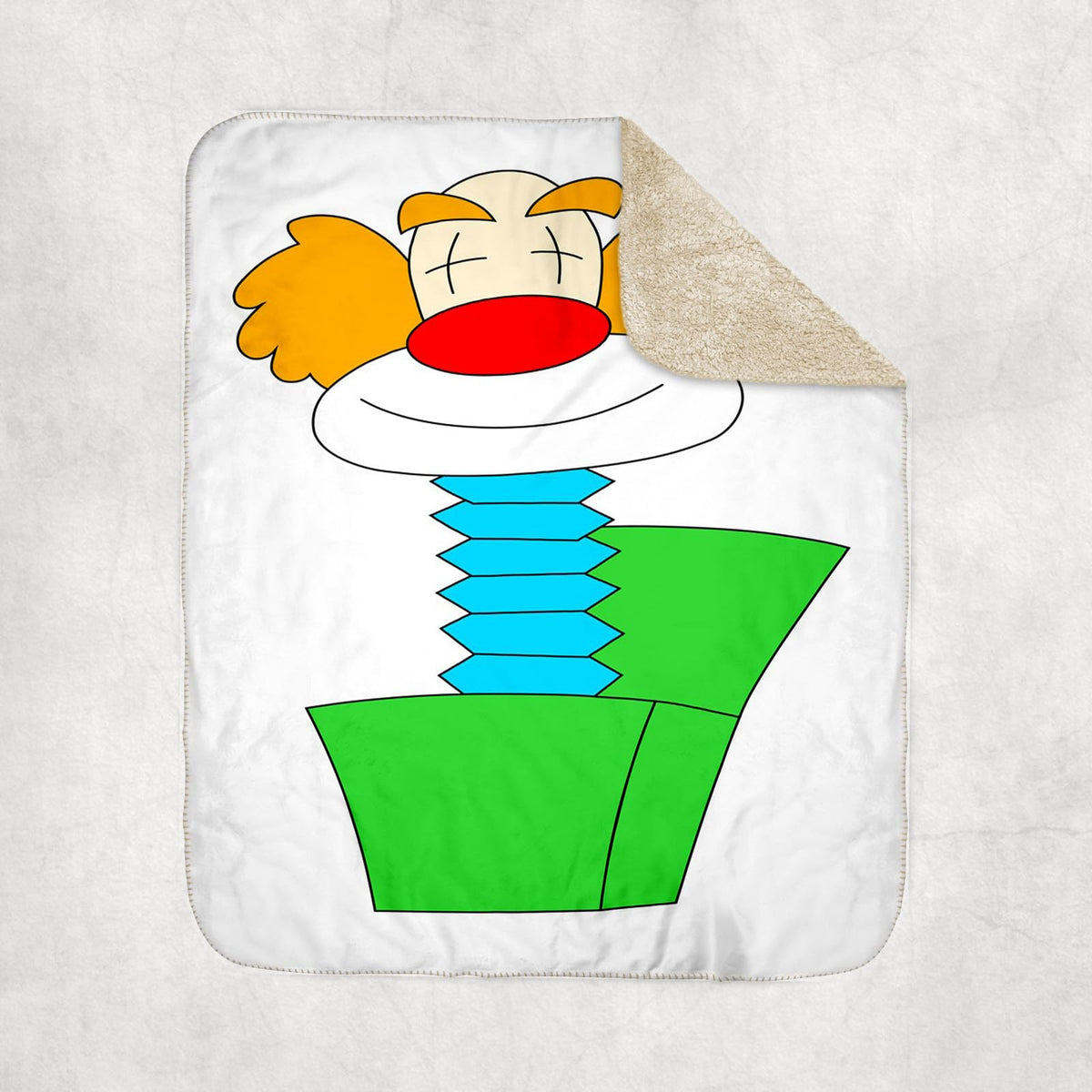Sherpa Lined Blanket H684