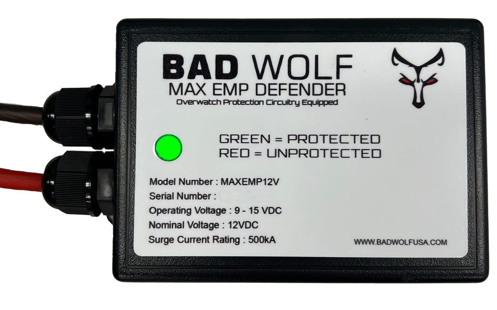 12V 500kA Surge Protector with 8 AWG Wire M722