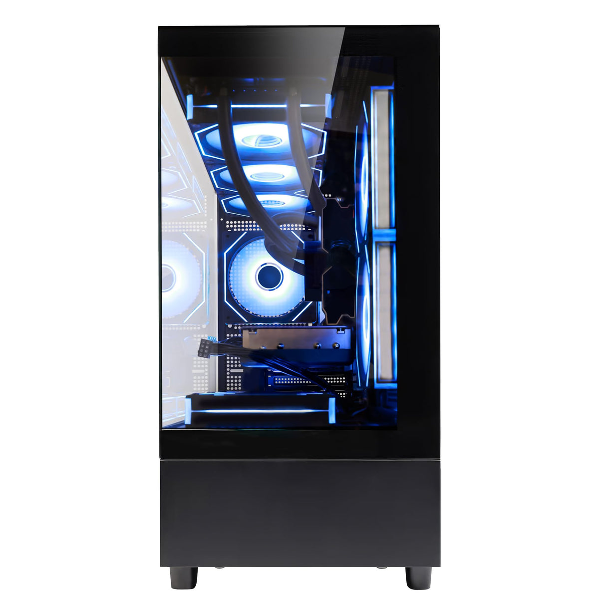 Intel Core i7-13700K RTX 5060 32GB DDR5 1TB SSD Windows 11 Black Desktop Computer Q777241