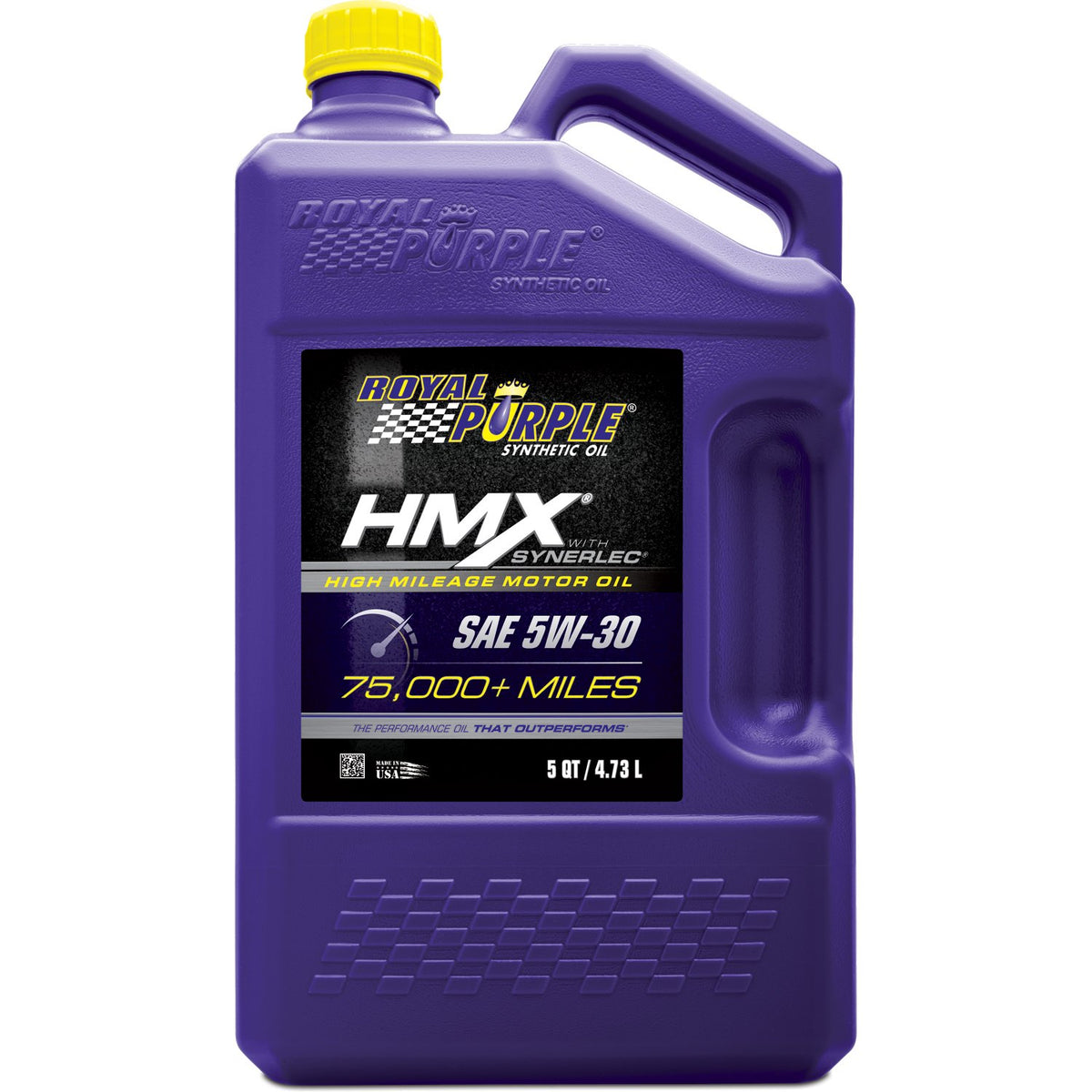 Purple 5W-30 High-Mileage Synthetic Motor Oil 5 Quart L234